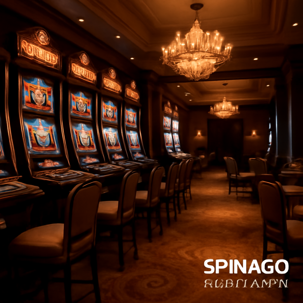 Casino interior atmosphere Spinago login
